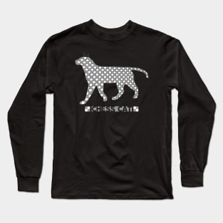 Chess Cat Long Sleeve T-Shirt